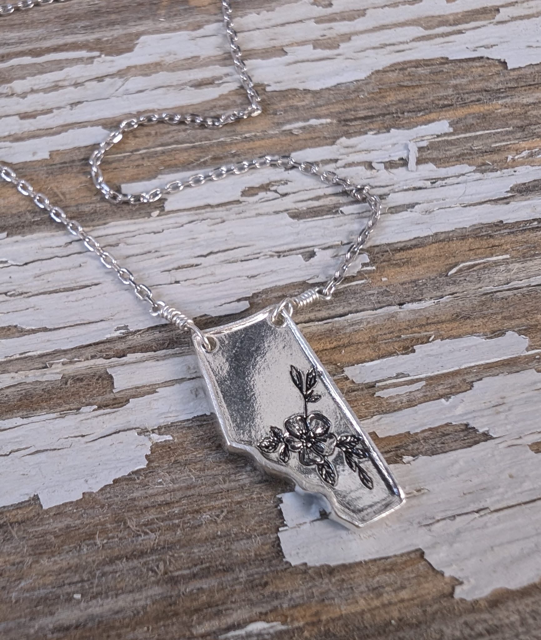 Alberta Wild Rose Necklace