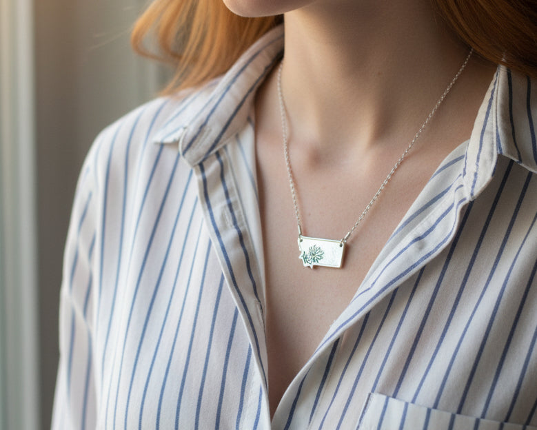 Montana Bitterroot Necklace