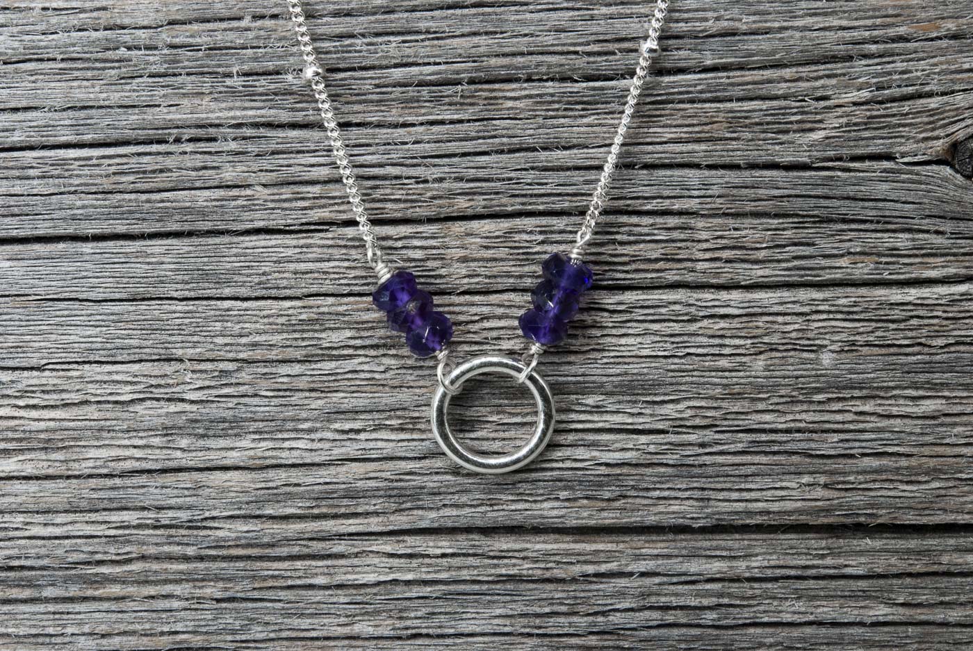 Amethyst Divine Stone Choker