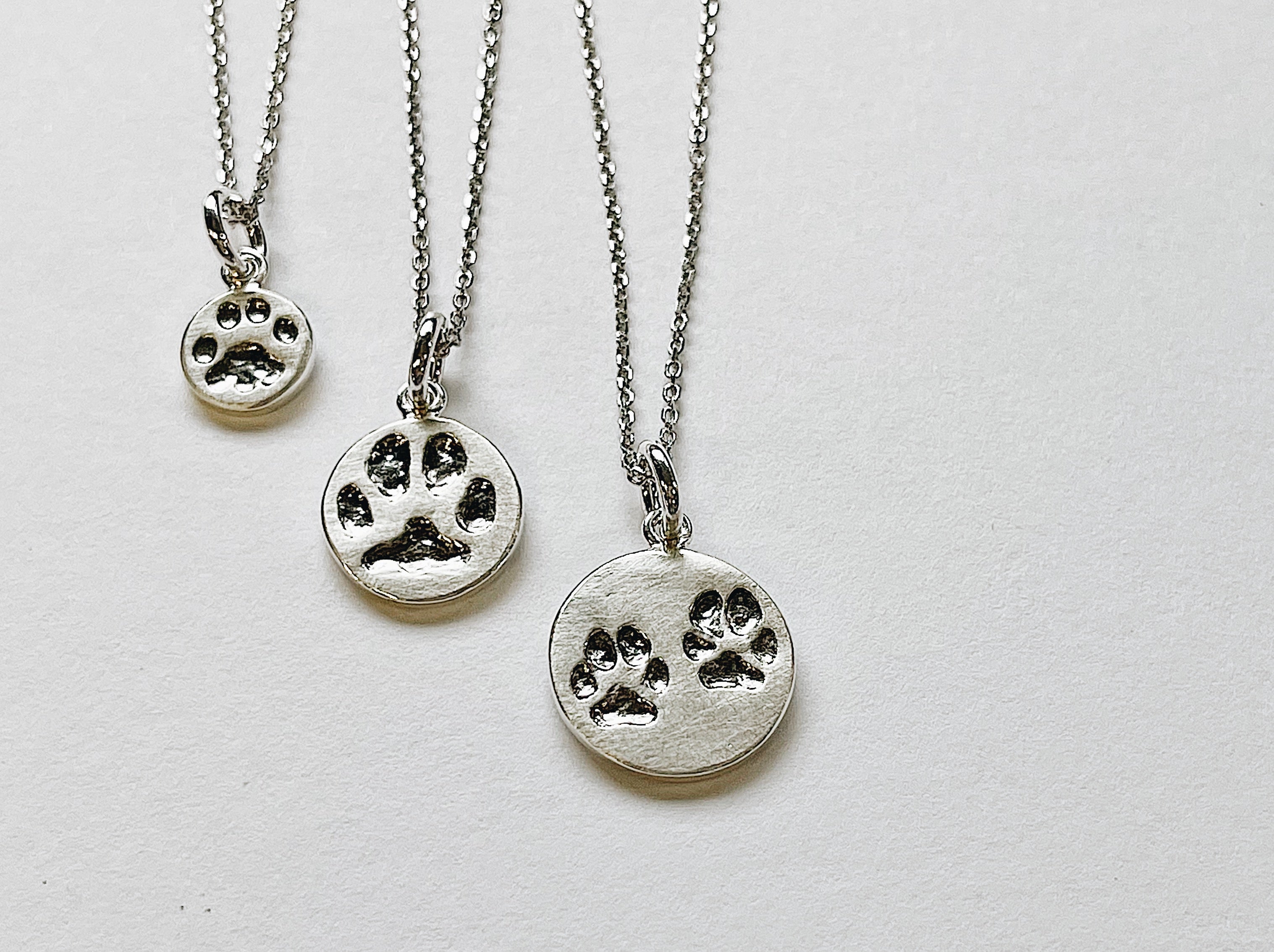 Custom Paw Print Necklace FINAL ORDER