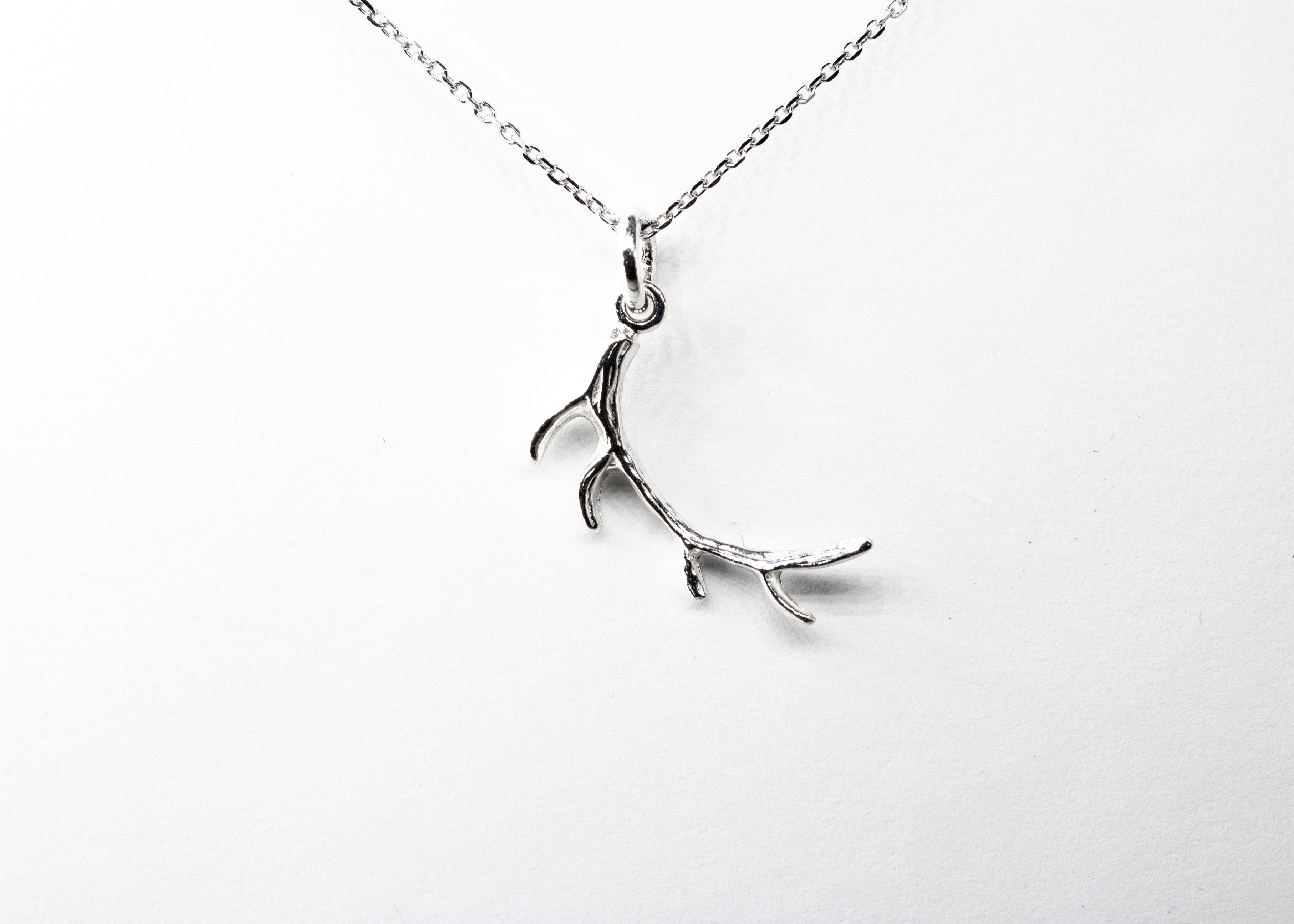 Mini Elk Antler Necklace