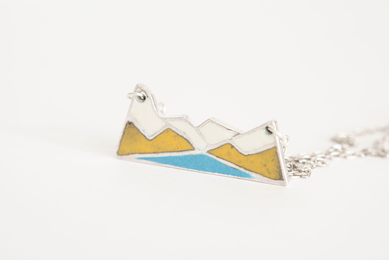 Lake Louise Mountain Necklace - Ginster Yellow