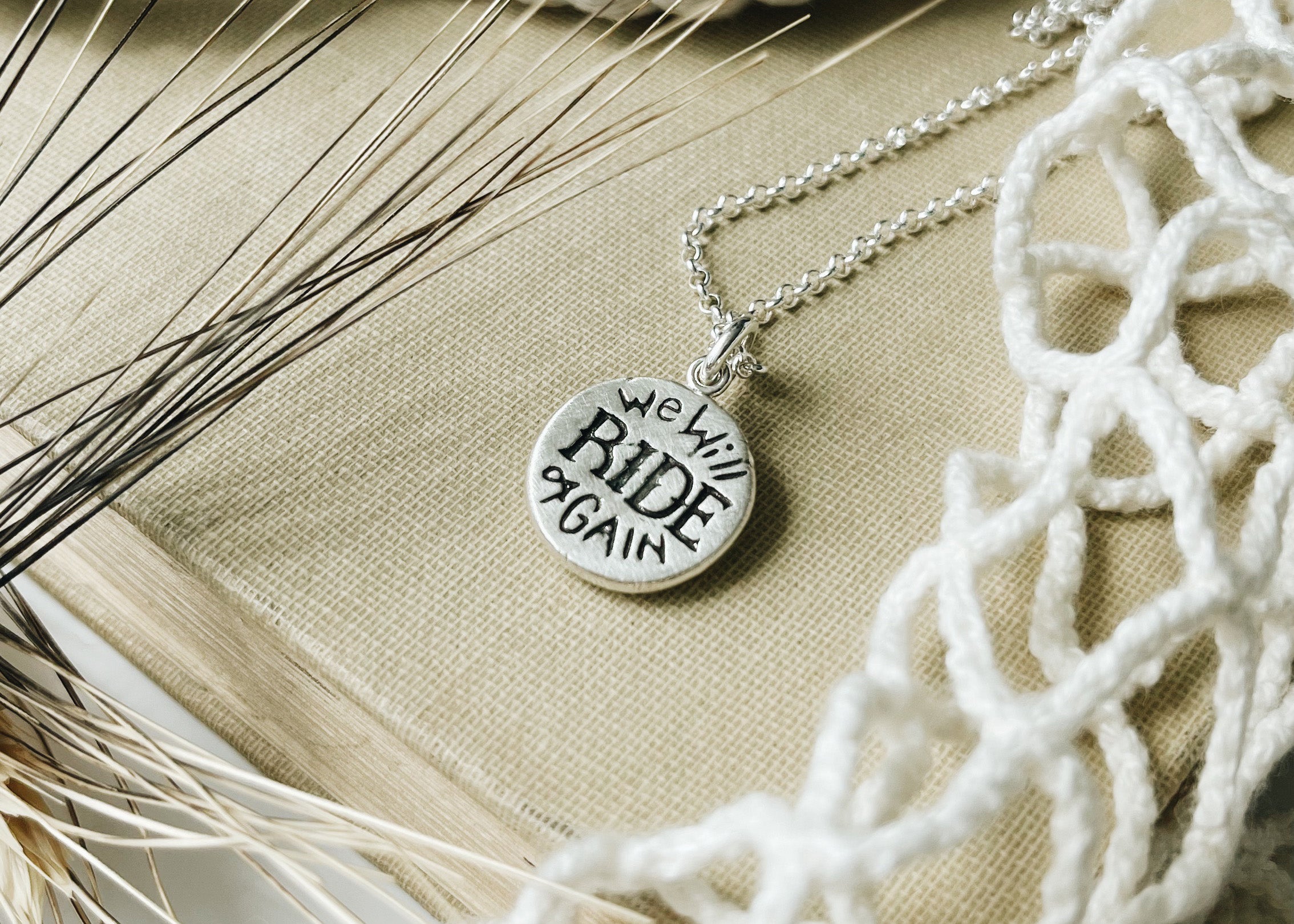 We Will Ride Again Stampede Necklace