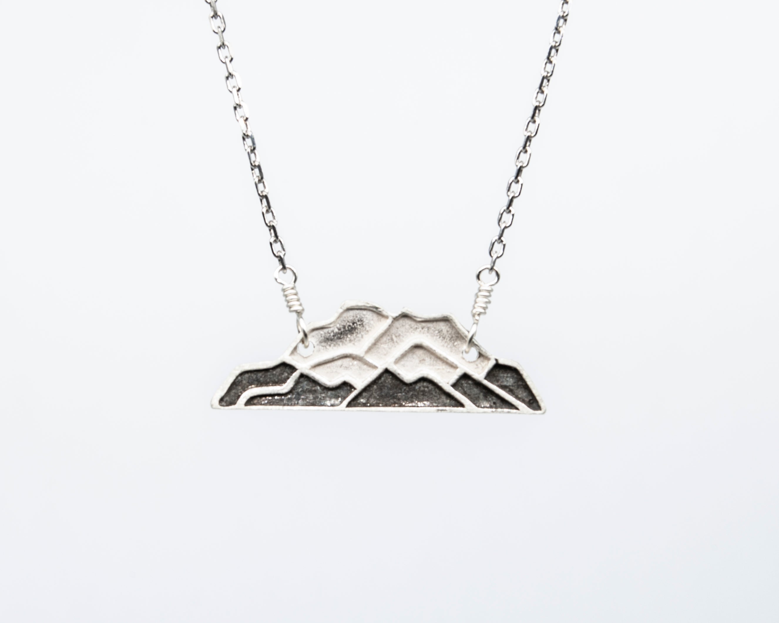 Denali Mountain Necklace