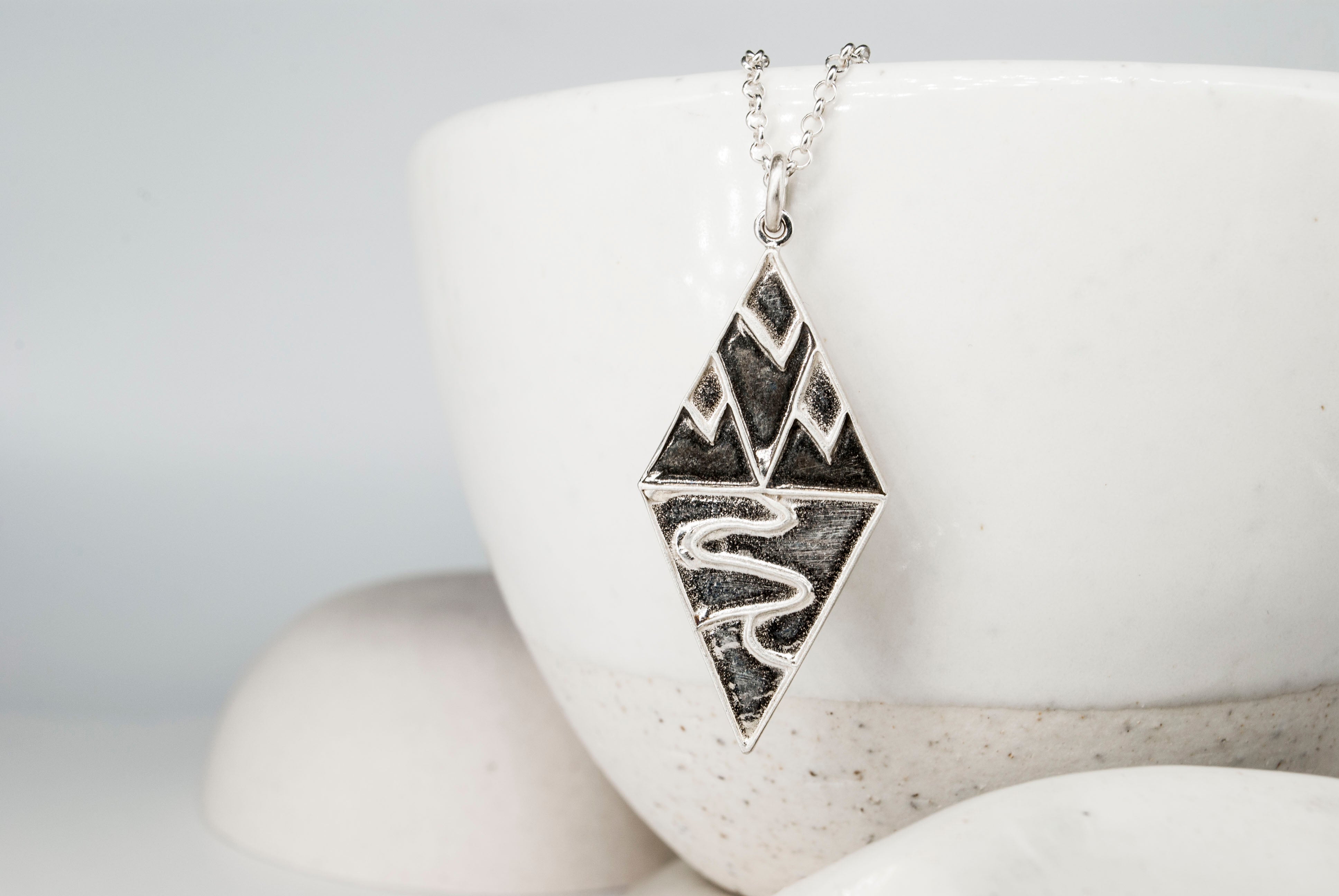 Mountain River Valley Necklace