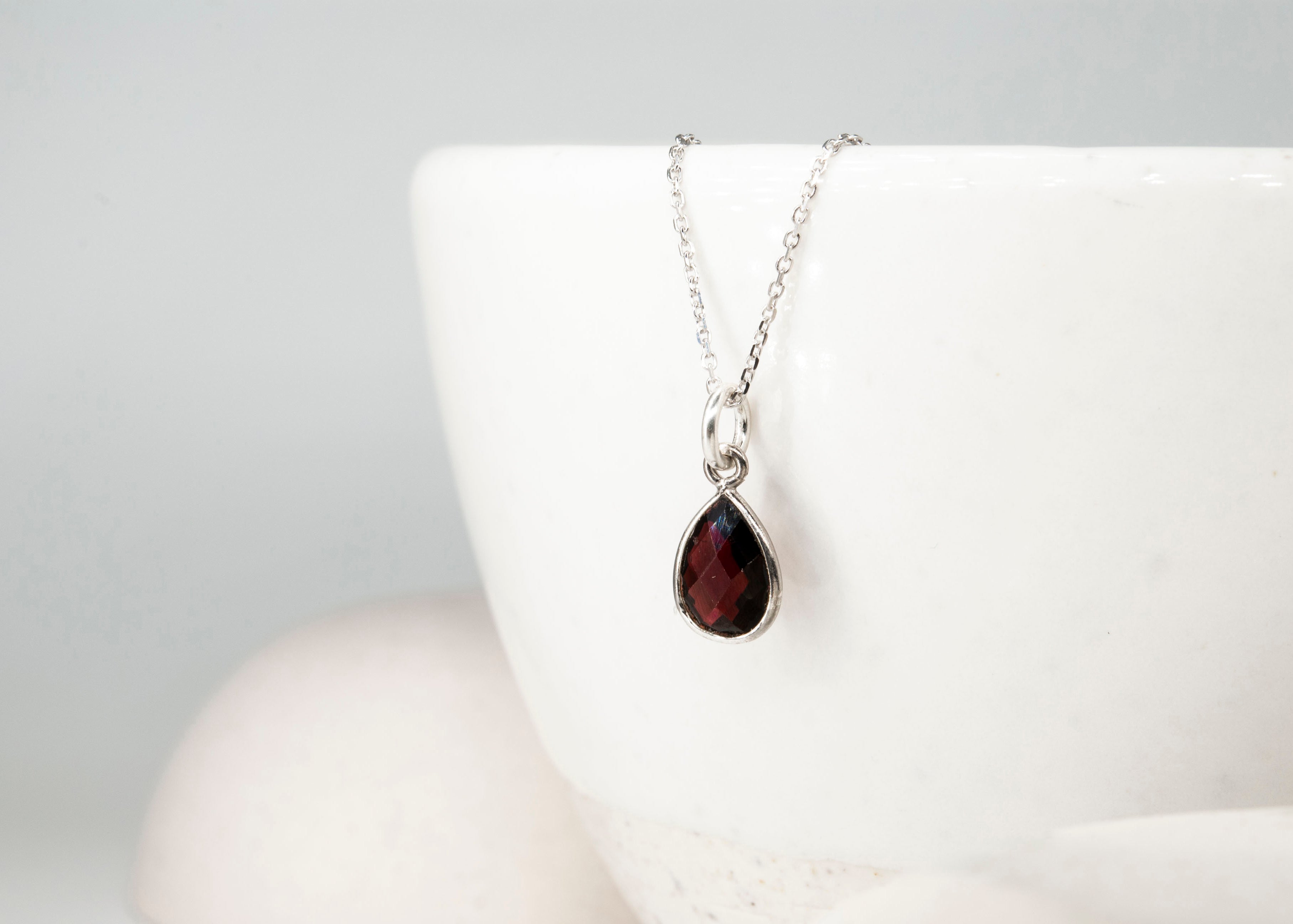 Garnet Stone Necklace
