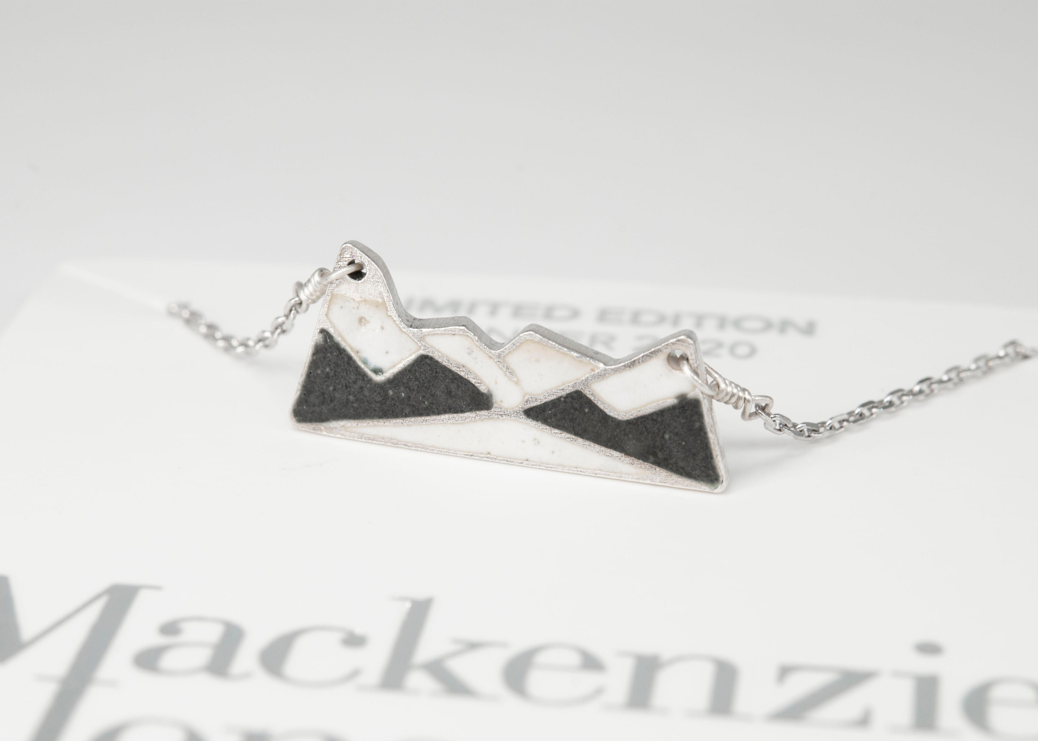 Lake Louise Mountain Necklace W06