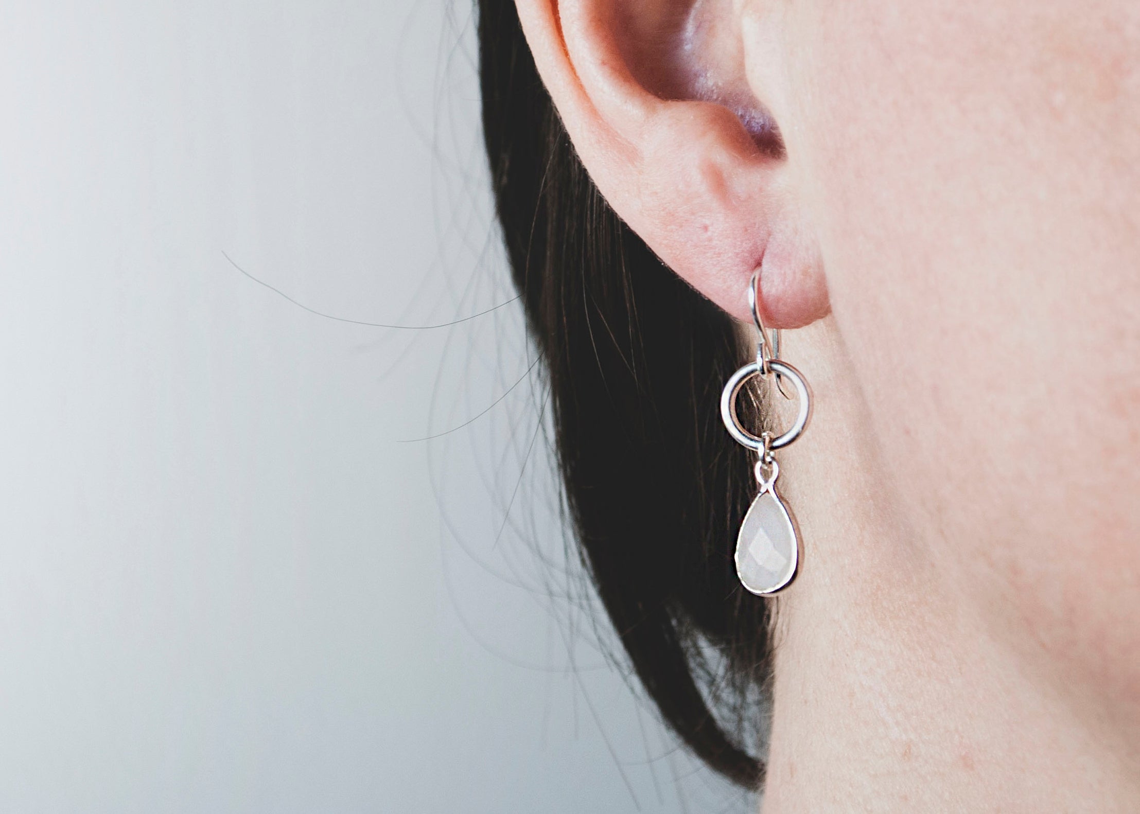 Moonstone Stone Earrings